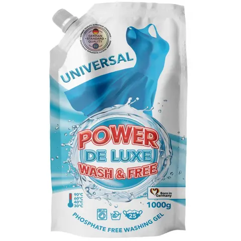 Żel do prania uniwersalny Zapas POWER DE LUXE 30 prań, 1 l