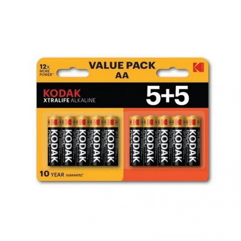 KODAK Bateria alkaliczne XTRALIFE AA LR6 5+5