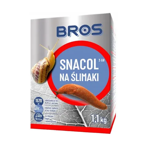 BROS Środek na slimaki MOCNY SNACOL 1,1kg