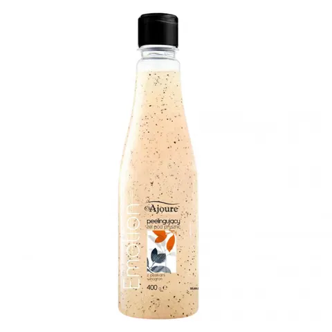 AJOURE Żel Peelingujący pod prysznic BRZOSKWINIA POMARAŃCZA EMOTION, 400 g