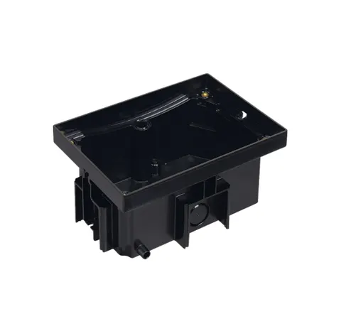 KGT Puszka podłogowa, czarny, IP66, IK08, 2,5×K45, do podłóg wylewanych