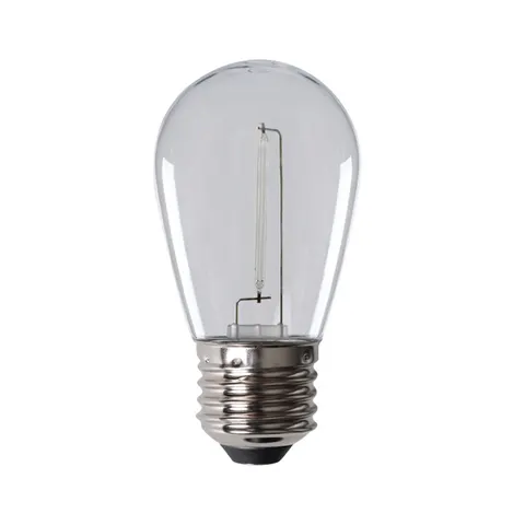 Żarówka Led kulka do girland ST45 LED 0,9W E27-BL W barwa niebieska 8Lm