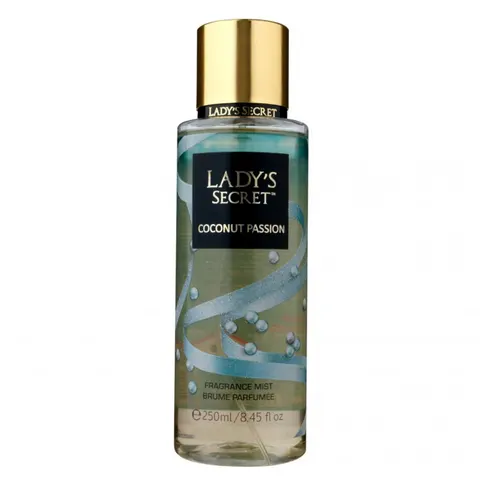 LADY'S SECRET Perfumowana mgiełka do ciała KOKOSOWA PASJA, 250 ml