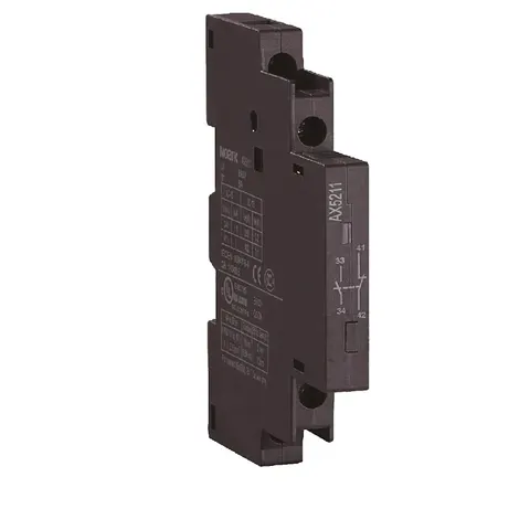 AX52 11 Styk pomocniczy (montaż z boku) 1NO+1NC