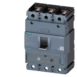 Wyłącznik mocy 3P 250A Icu 36kA 415V AC, wyzwalacz TM240 LI, zabezpieczenie przeciążeniowe Ir=175-250A, zaciski śrubowe; 3VA1225-4EF32-0AA0, SIEMENS