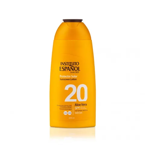 INSTITUTO ESPANOL SUN Mleczko do opalania SOLAR SPF 20+, 300 ml