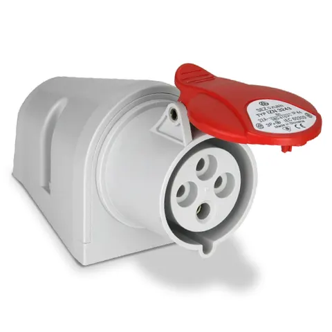 Gniazdo siłowe stałe 4p IZN-3243