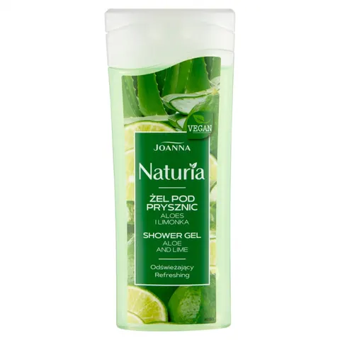 JOANNA NATURIA Żel pod prysznic ALOES & LIMONKA 100 ml