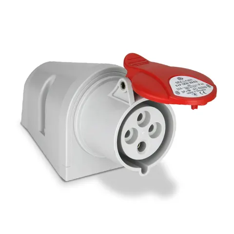 Gniazdo siłowe stałe 4p IZN-1643