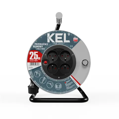 Przedłużacz bębnowy CRAFT LINE PB-CR/S/25M/3X1,5/H05VV-F