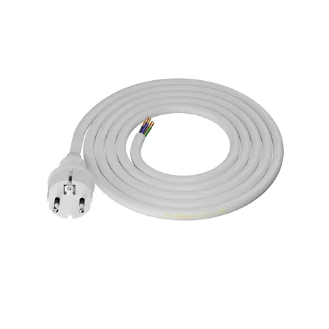 Przewód przyłączeniowy z wtyczką prostą IP44 PP-40H/1,5M/3X2,5/H05VV-F