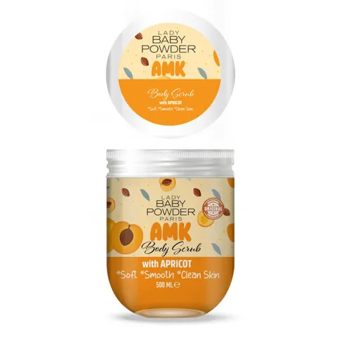 LADY BABY POWDER Peeling do ciała MORELOWY, 500 ml