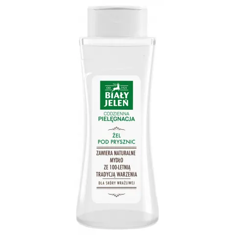BIAŁY JELEŃ Żel pod prysznic NATURALNY, 300 ml