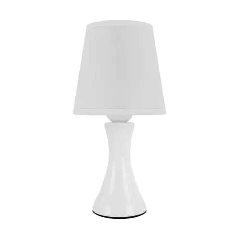 Lampka stołowa POLINA E14 WHITE