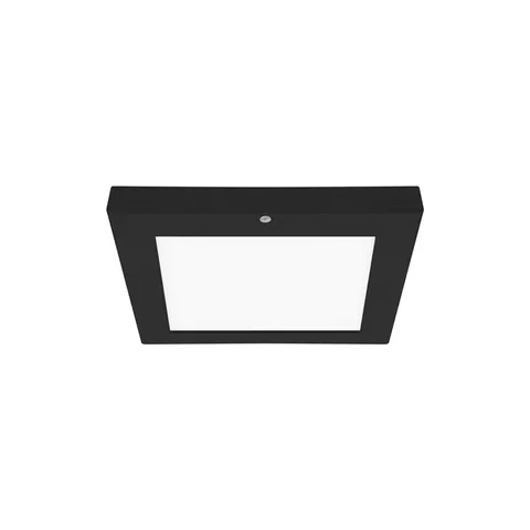 Plafoniera LED z czujnikiem ruchu OLGIERD LED D MVS 18W BLACK CCT
