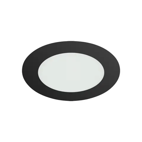 Oprawa typu downlight LED WAFEL LED C 9W BLACK CCT
