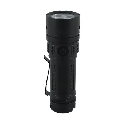 Akumulatorowa latarka LED TURBO LED 1W BLACK
