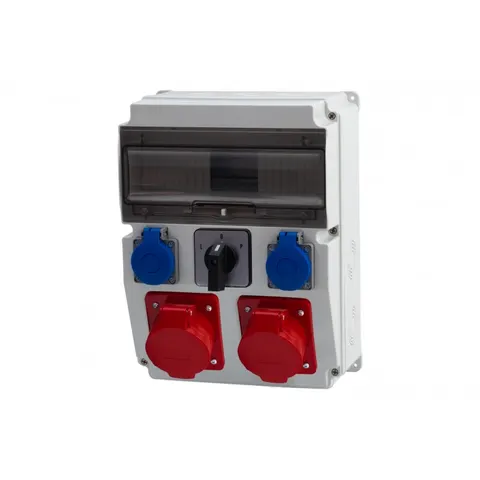 Roz. CAJA 12M 16/5, 32/5, 2x230V, L/P(32A)