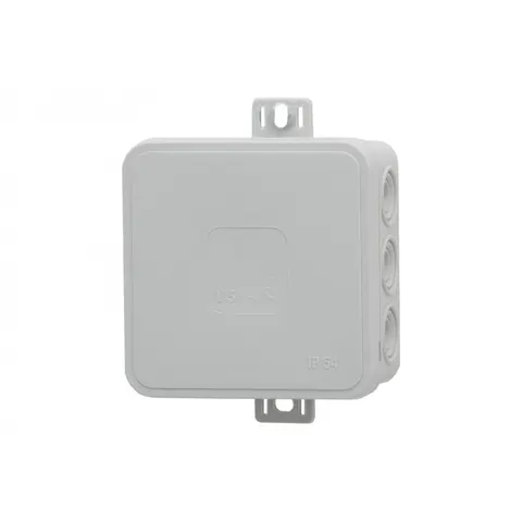 Puszka herm.V5 term. 75x75x41 IP54, szara-klik