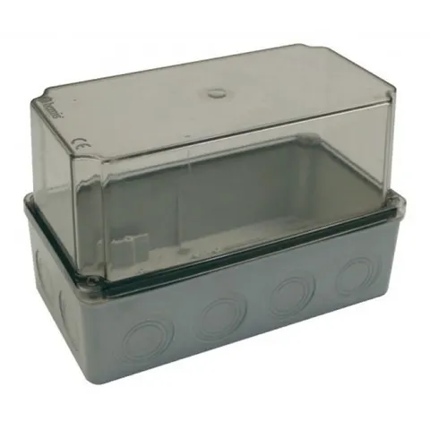 Puszka BS 225x125x140 pokrywa przeź. IP66