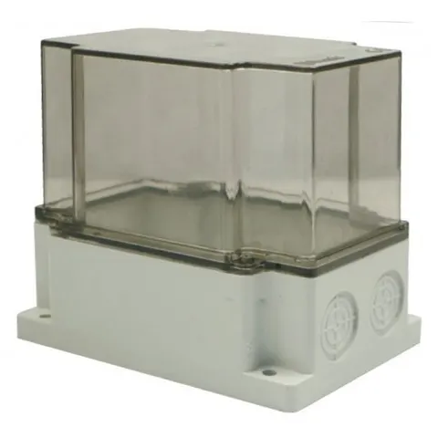 Puszka BS 170x120x140 pokrywa przeź. IP66