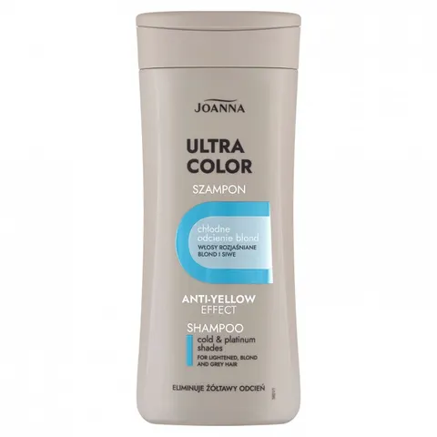 JOANNA ULTRA COLOR Szampon do włosów CHŁODNE ODCIENIE BLOND, 200 ml