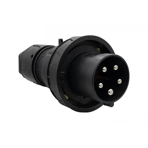 Wtyczka siłowa 63A 5p czarna IP67