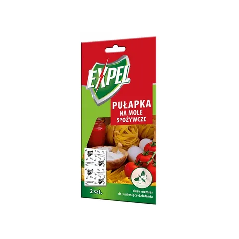 EXPEL Pułapka na mole spożywcza, 2 szt