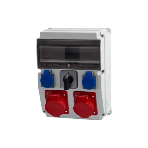 Roz. CAJA 12M 16/5, 32/5, 2x230V, 0/1(32A)