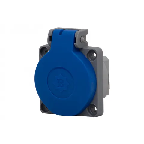 Gniazdo tablicowe 16A 250V IP44 - SCHUKO