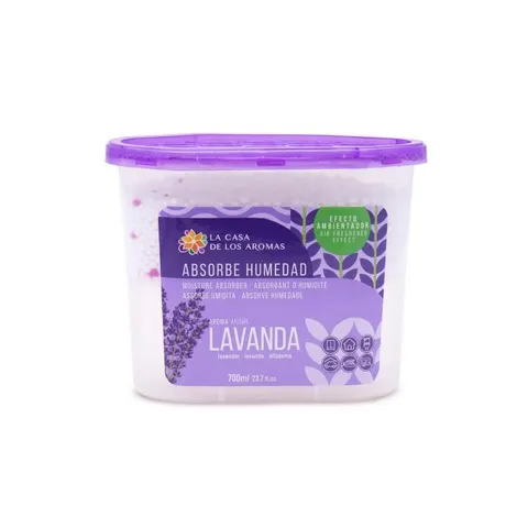 LA CASA DE LOS AROMAS Pochłaniacz wilgoci LAWENDA, 700 ml