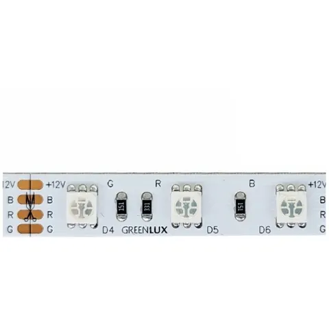 LED STRIP RGB 60LED/14,4W/m IP20 5m (*5m=1pcs) - Taśma LED samoprzylepna na krążku