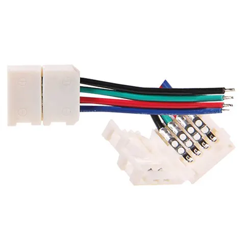 CONNECT LED RGB STRIP 10mm T+P - Złącze do taśm LED