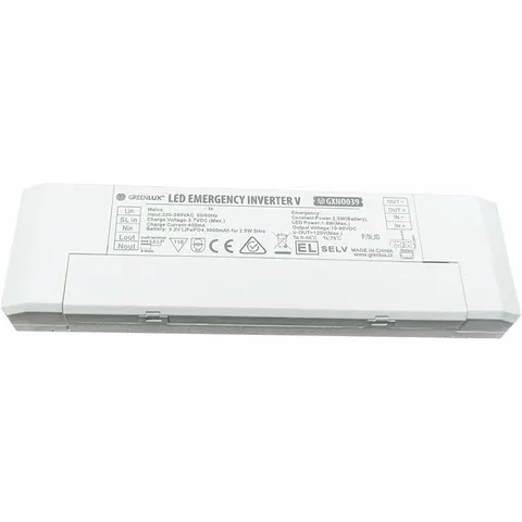 LED EMERGENCY INVERTER V - moduł awaryjny z akumulatorem
