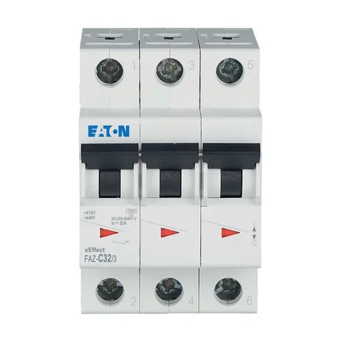 FAZ-C32/3 Wyłącznik nadprądowy 3P C 32A 15kA AC 278876