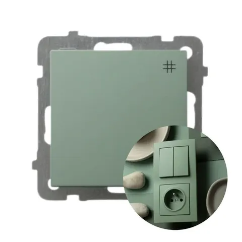 AS Łącznik krzyżowy, zielony mat; ŁP-4G/m/84, OSPEL