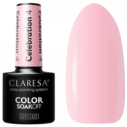 CLARESA Lakier hybrydowy CELEBRATION 4, 5 g