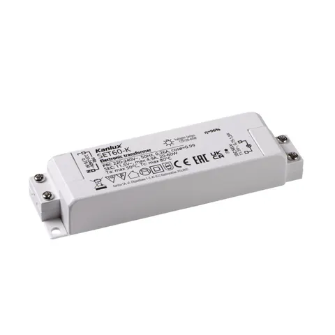 Transformator elektroniczny SET60-K 11,5 AC max 4900 mA zmienne IP20