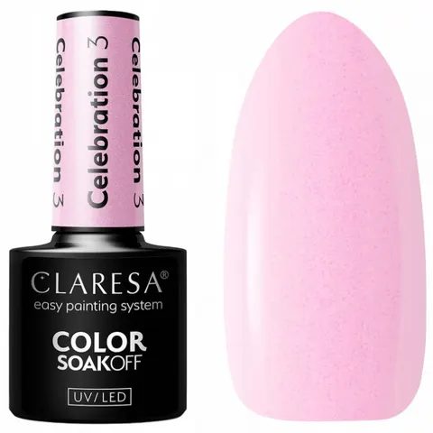 CLARESA Lakier hybrydowy CELEBRATION 3, 5 g