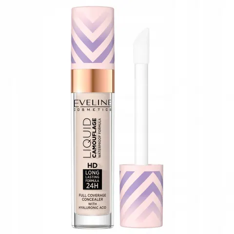 EVELINE Korektor wodoodprny LIQUID CAMOUFLAGE 01, 7,5 ml