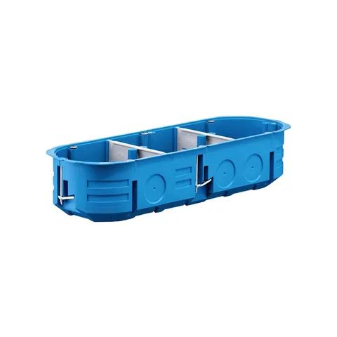 P3x60K Puszka do pustych ścian, 3x60mm, płytka,MULTIBOX, niebieski