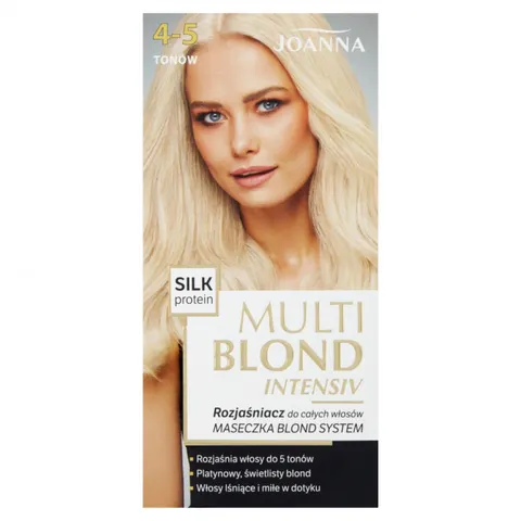 JOANNA MULTI BLOND INTENSIV Rozjaśniacz do całych włosów 4-5 tonów