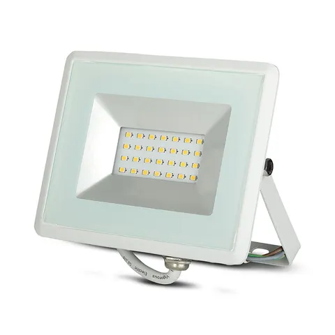 20W Naświetlacz LED SMD / Barwa:6500K / Obudowa: Biała
