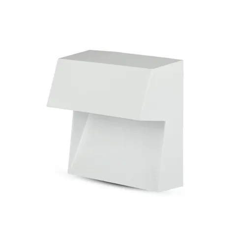 3W Oprawa Schodowa LED / Barwa:4000K / Obudowa: Biała