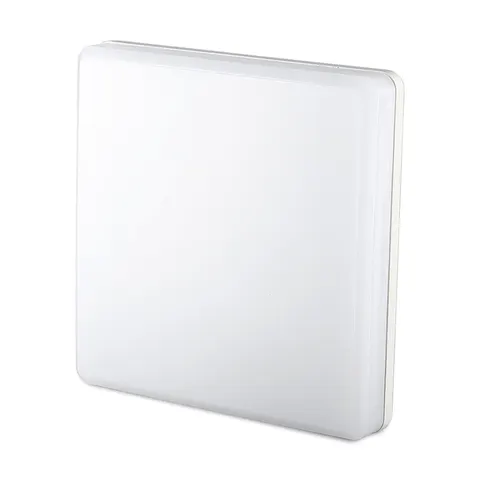 15W Plafon LED / IP44 / Chip Samsung / Barwa:6500K / Klosz PC / Kwadrat