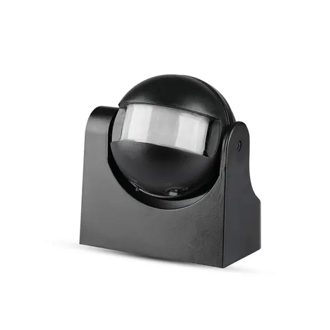 Czujnik ruchu PIR, obudowa IP44 czarna; 5077 V-TAC