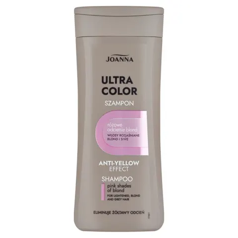 JOANNA ULTRA COLOR SYSTEM Szampon RÓŻOWY BLOND, 200 ml