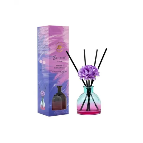 LA CASA DE LOS AROMAS BOUQUET Patyczki zapachowe AMBER, 40 ml