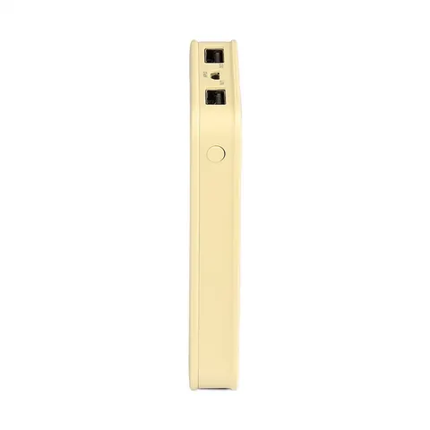 Power Bank / 5000mAh/18.5wh / 5V / Żółty
