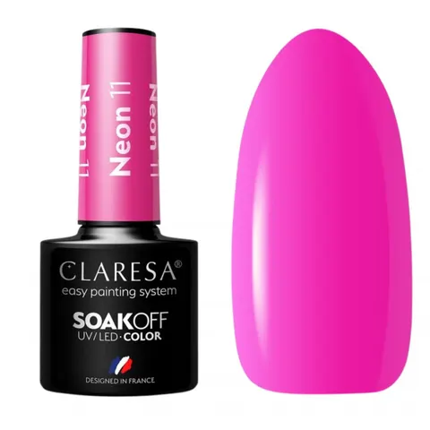 CLARESA Lakier hybrydowy NEON 11, 5 g